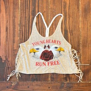 Size small forever 21 crop tank top